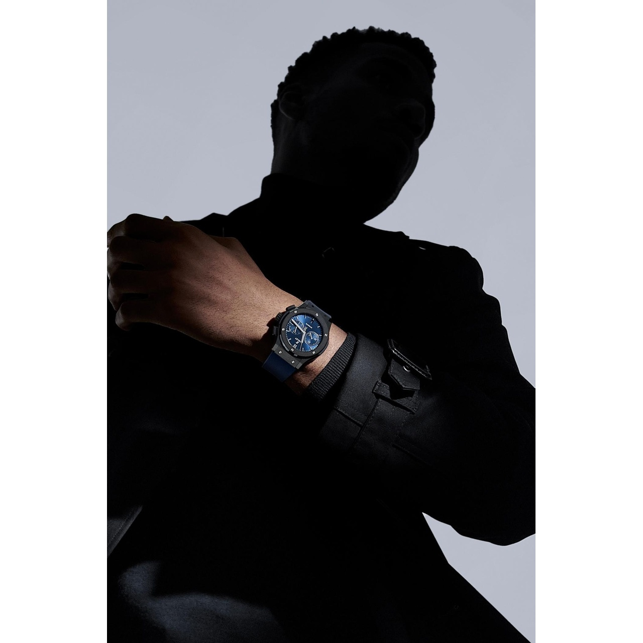 HUBLOT クラシック・フュージョン クロノグラフ セラミック ブルー 45mm 521.CM.7170.RX
