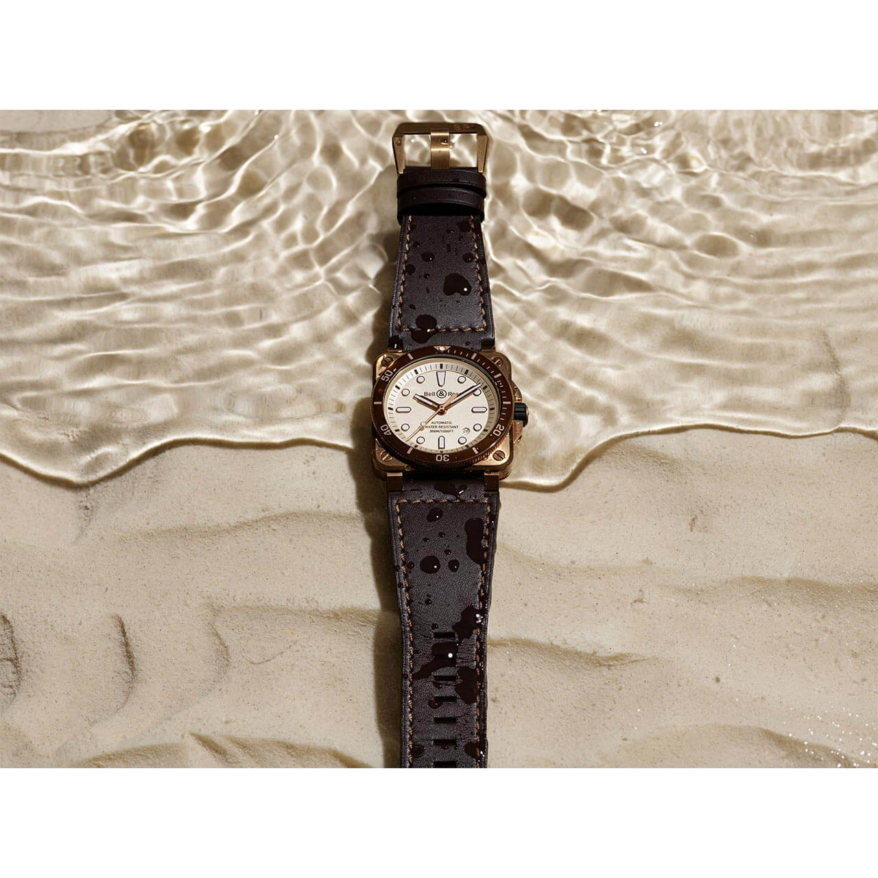 Bell & Ross BR 03-92 ダイバー ホワイト ブロンズ BR0392-D-WH-BR/SCA