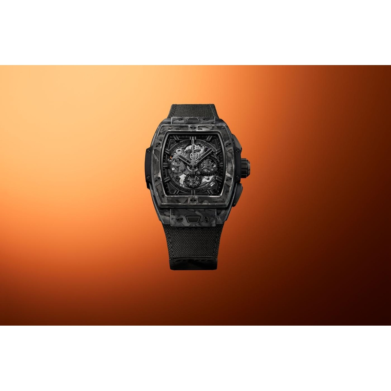 HUBLOT スピリット オブ ビッグ・バン フロステッドカーボン 42mm 642.QK.0110.NR