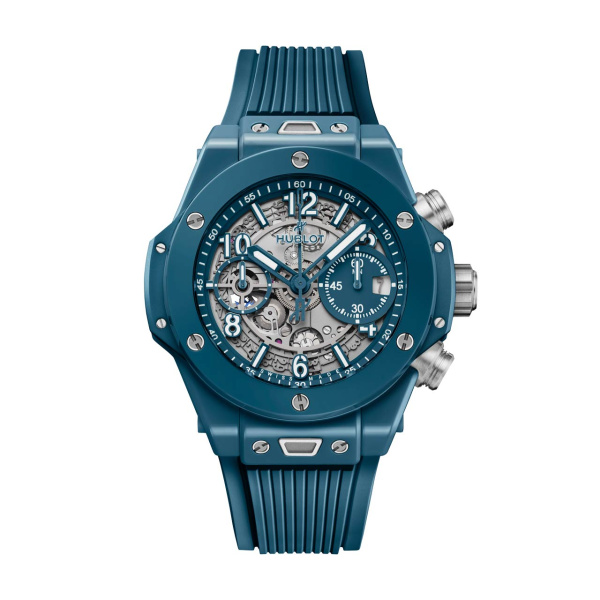 HUBLOT ビッグ・バン ウニコ ぺトロールブルーセラミック 441.ES.5121.RX