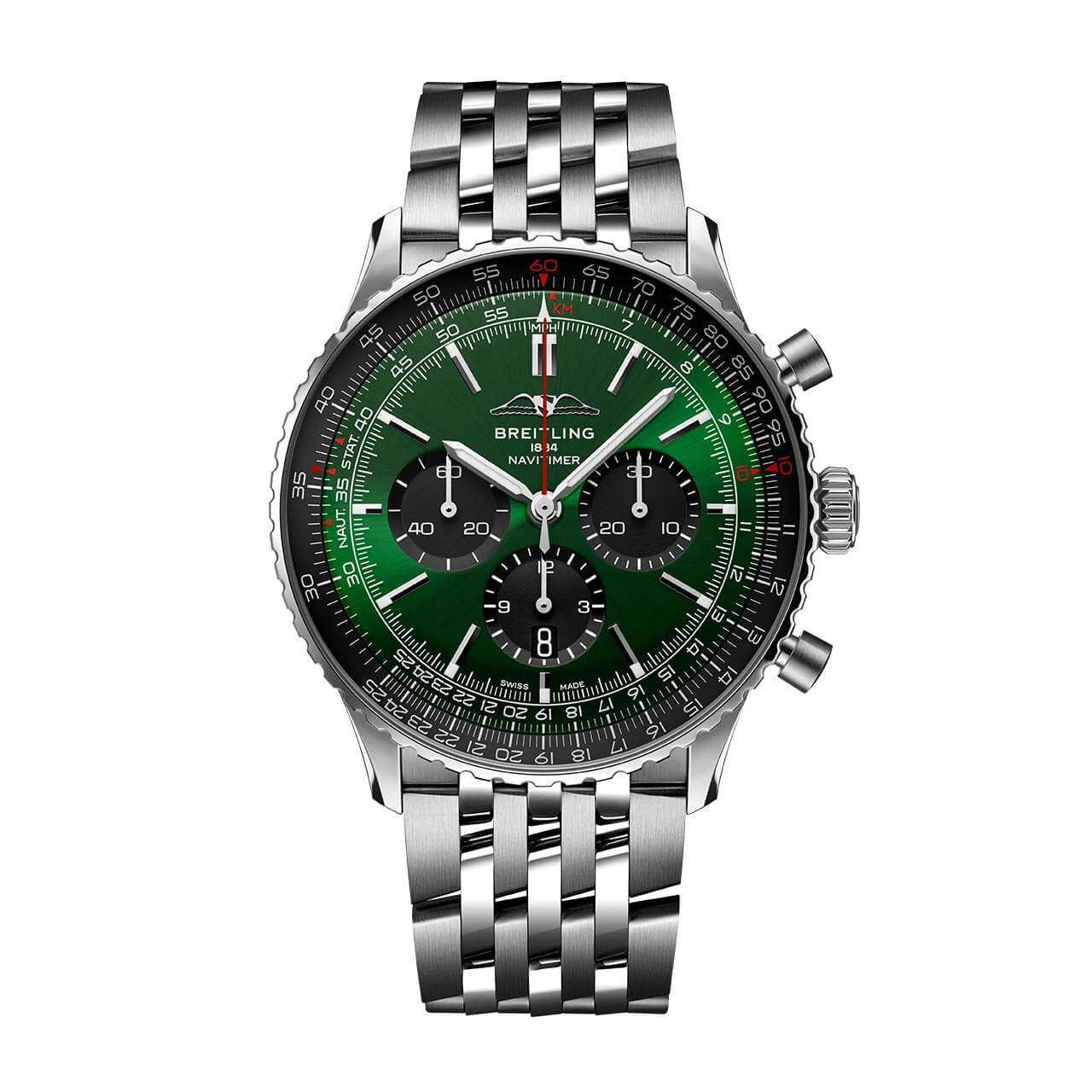 ナビタイマー B01 クロノグラフ 46 AB0137241L1A1｜BREITLING