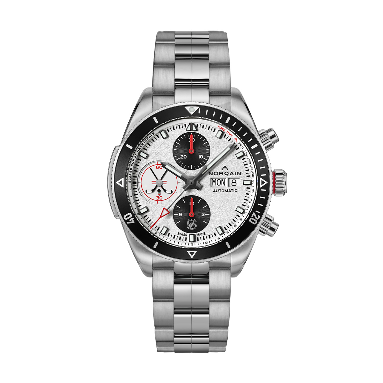 NORQAIN アドベンチャー クロノ 41mm NHL リミテッドエディション N1500.17S05.W01