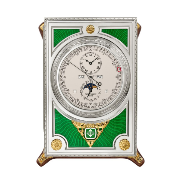 コンプリケーテッド・デスククロック, 希少なハンドクラフト BY PATEK PHILIPPE コンプリケーテッド・デスククロック, 希少なハンドクラフト パテック フィリップ