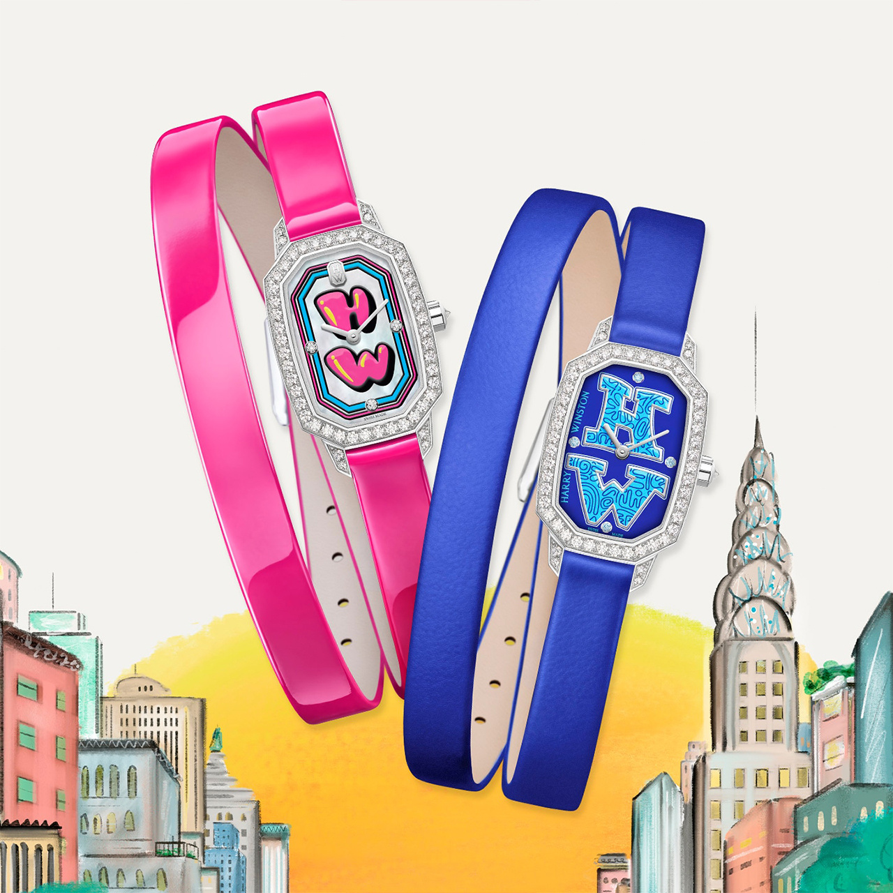 HARRY WINSTON ハリー・ウィンストン エメラルド グラフィティ EMEQHM18WW041