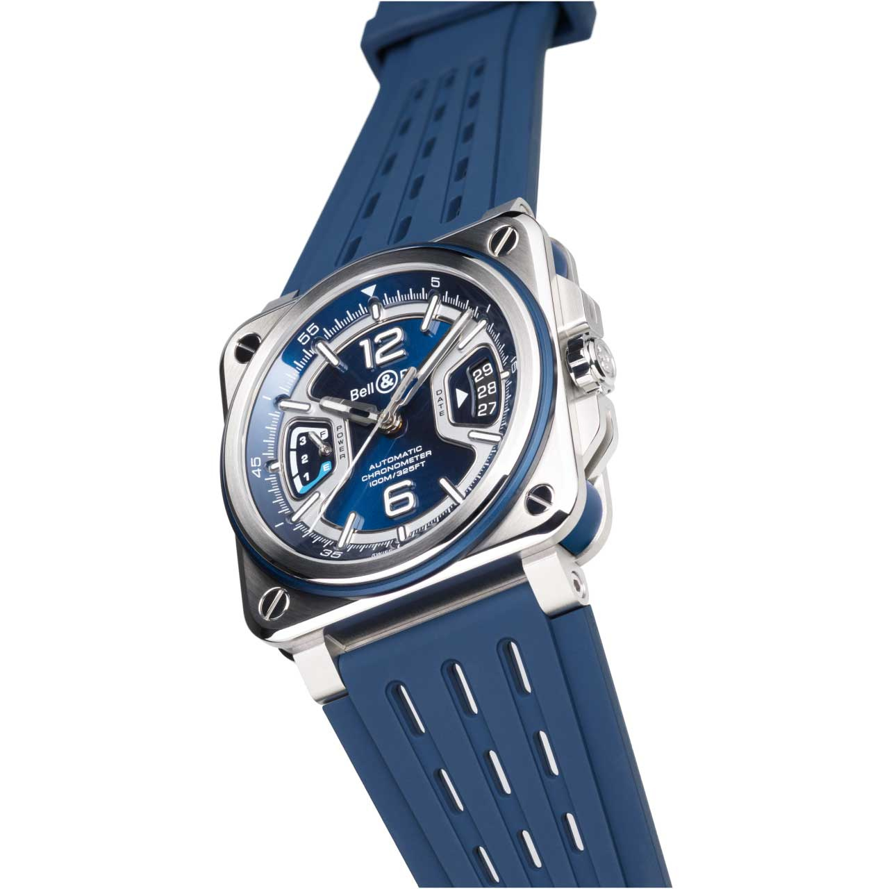 Bell & Ross BR-X3 ブルー スチール BRX3R-BLU-ST/SRB