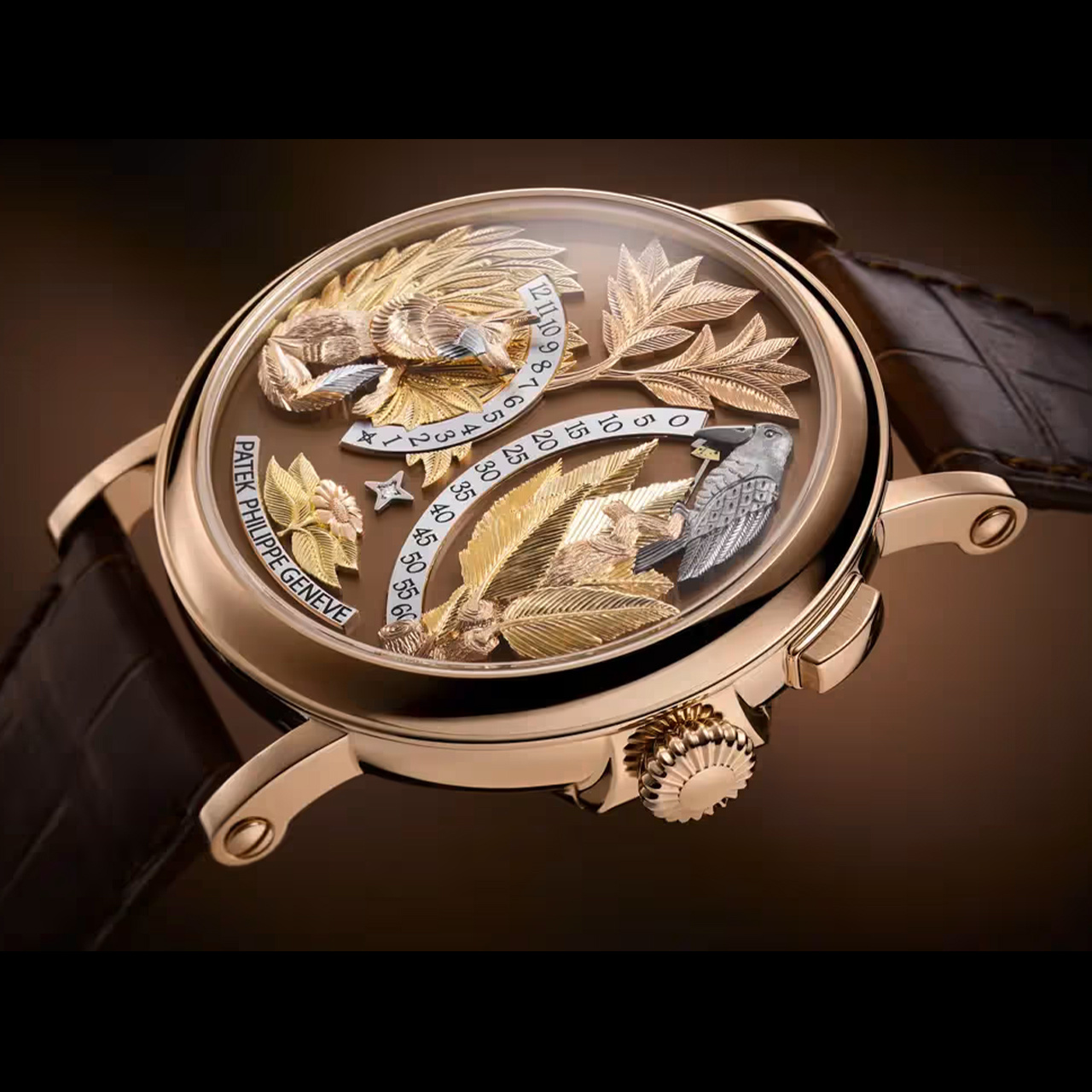 PATEK PHILIPPE オンデマンド時・分表示, オートマトン 5249R-001