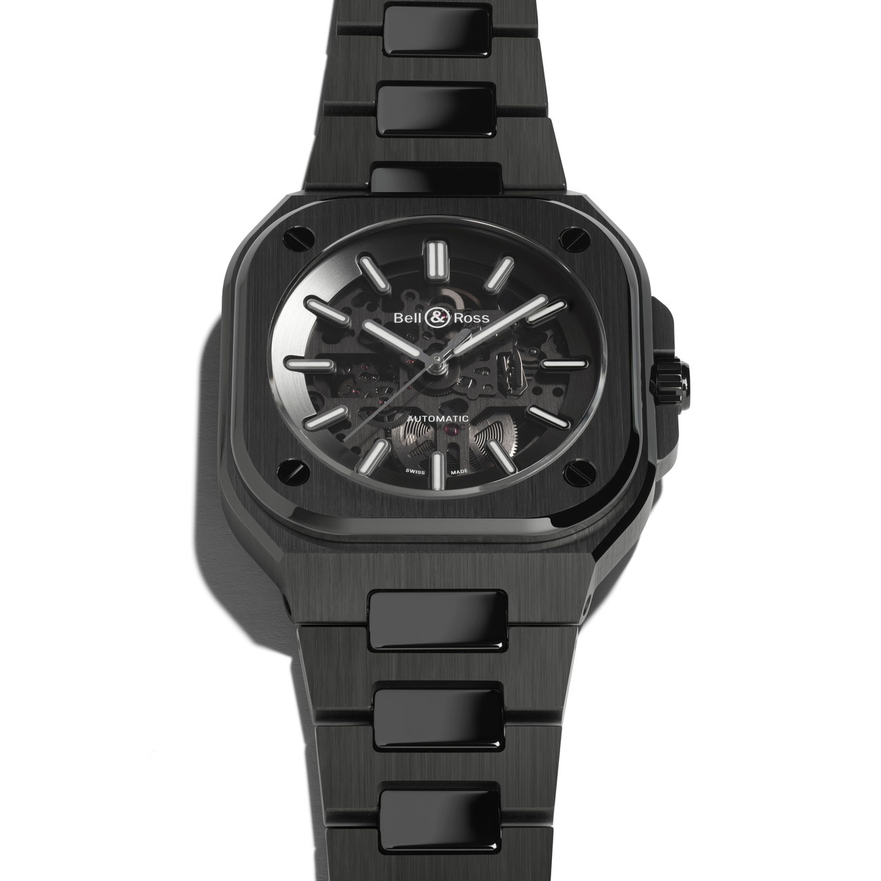Bell & Ross BR 05 スケルトン ブラック セラミック BR05A-BL-SK-CE/SCE