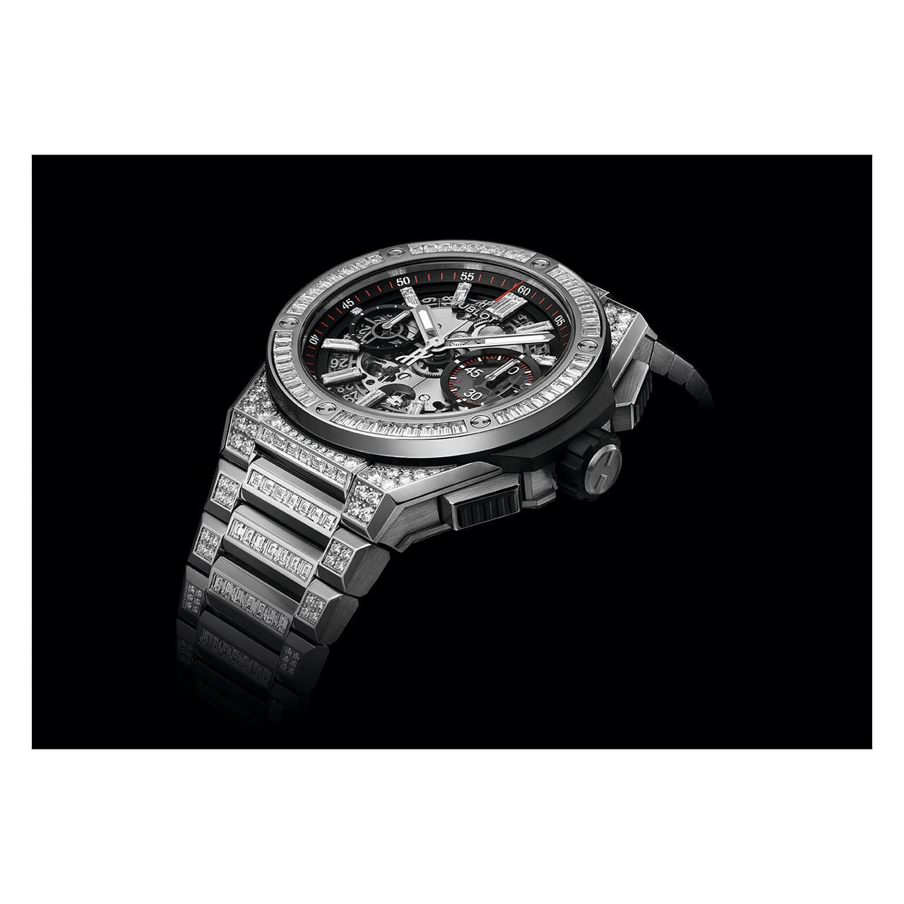 HUBLOT ビッグ・バン インテグレーテッド チタニウム ジュエリー 451.NX.1170.NX.9804