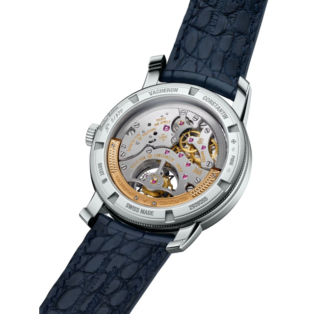 VACHERON CONSTANTIN トラディショナル トゥールビヨン・レトログラード・デイト・オープンフェイス 6010T/000P-H055