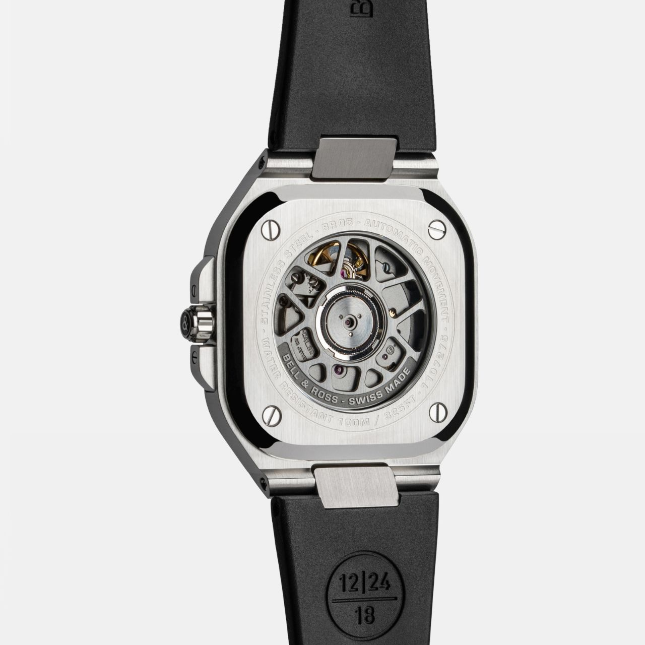 Bell & Ross BR 05 ブラックスティール BR05A-BL-ST/SRB