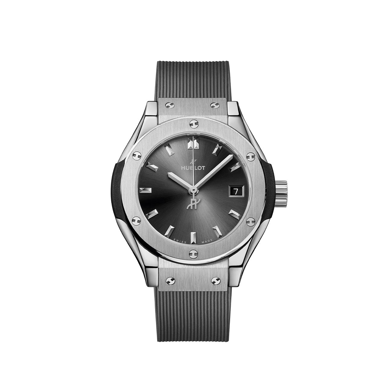 HUBLOT クラシック・フュージョン チタニウム レーシンググレー 591.NX.7070.RX
