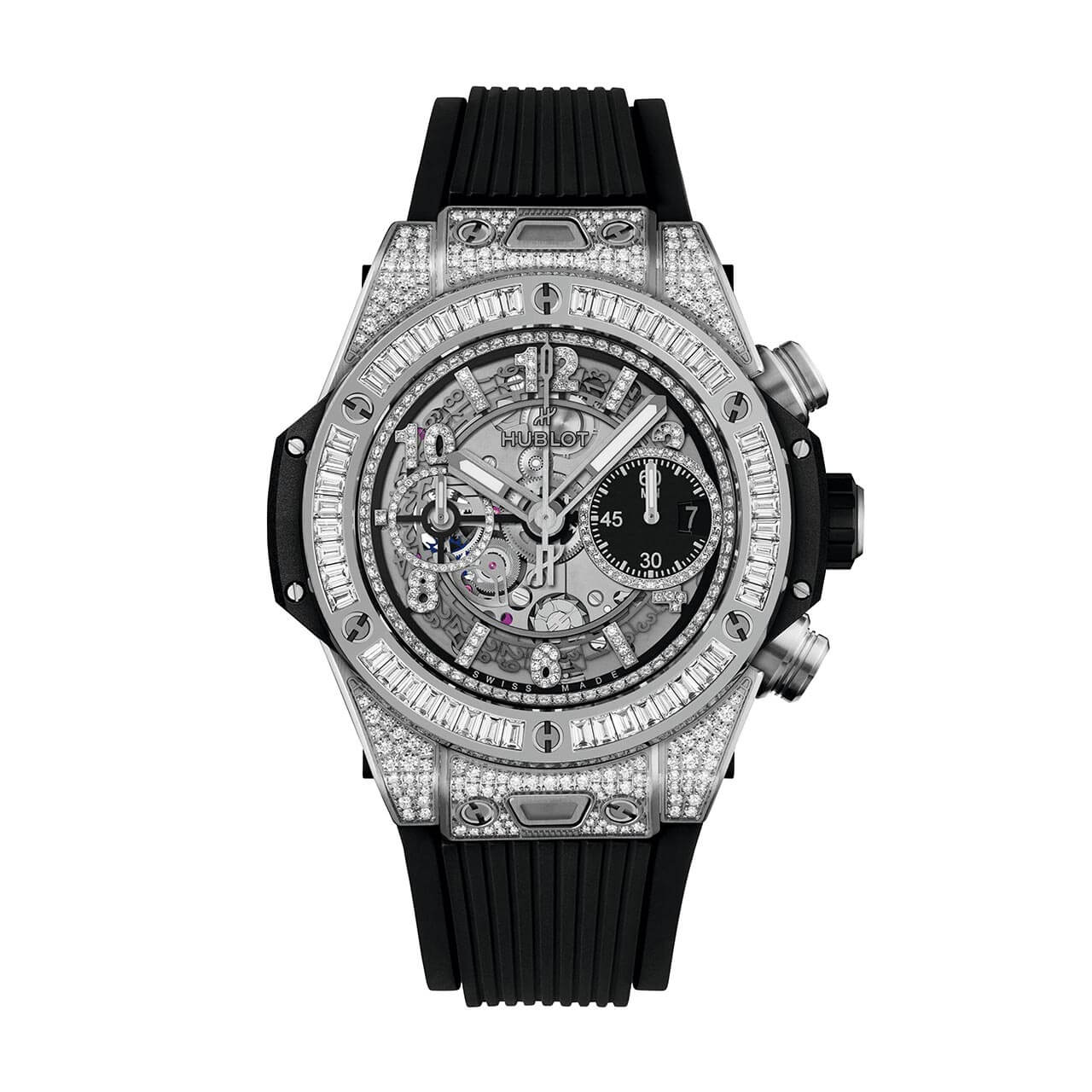 HUBLOT ビッグ・バン ウニコ チタニウム ジュエリー 441.NX.1171.RX.0904