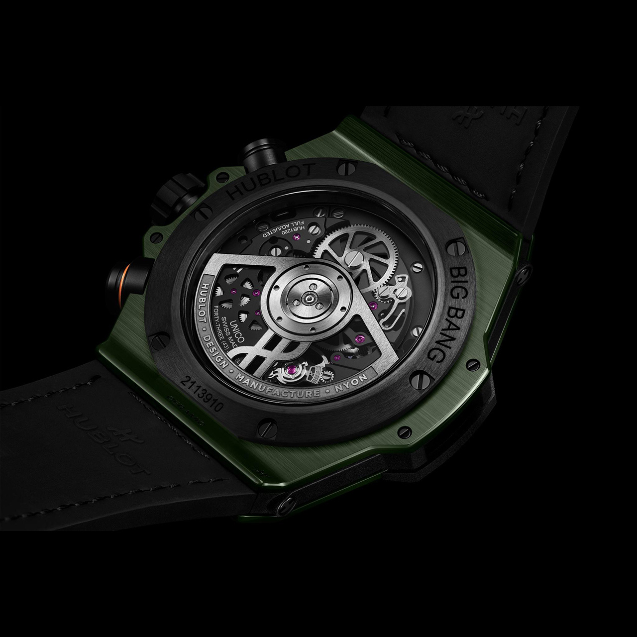 HUBLOT ビッグ・バン リローデッド ダークグリーン セラミック 44mm 421.GM.1149.NR.RLD