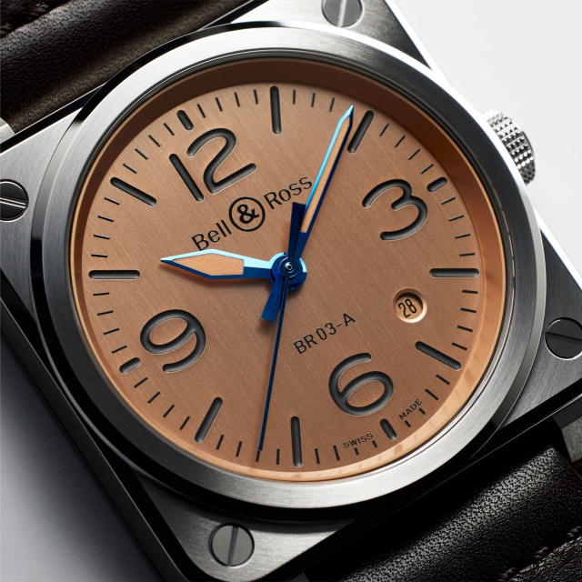 Bell & Ross BR 03 コッパー BR03A-GB-ST/SCA