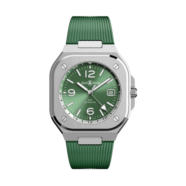 BR-05 GMT グリーン スティール BY Bell & Ross BR-05 GMT グリーン スティール ベル＆ロス