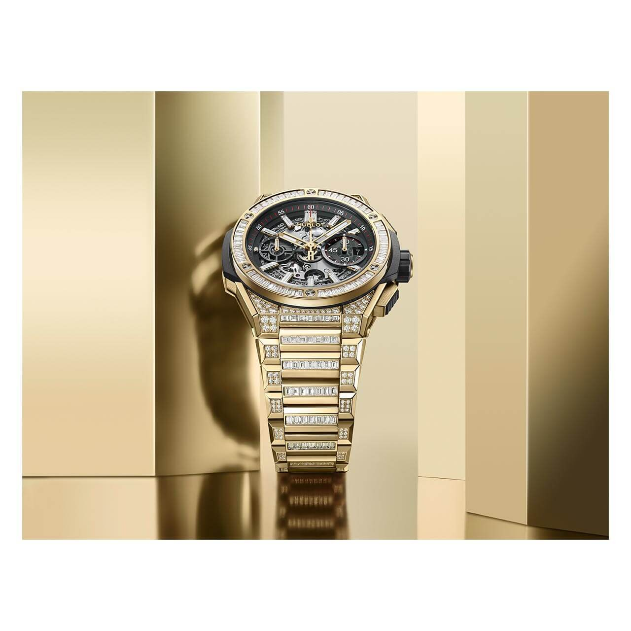 HUBLOT ビッグ・バン インテグレーテッド イエローゴールド ジュエリー 451.VX.1130.VX.9804