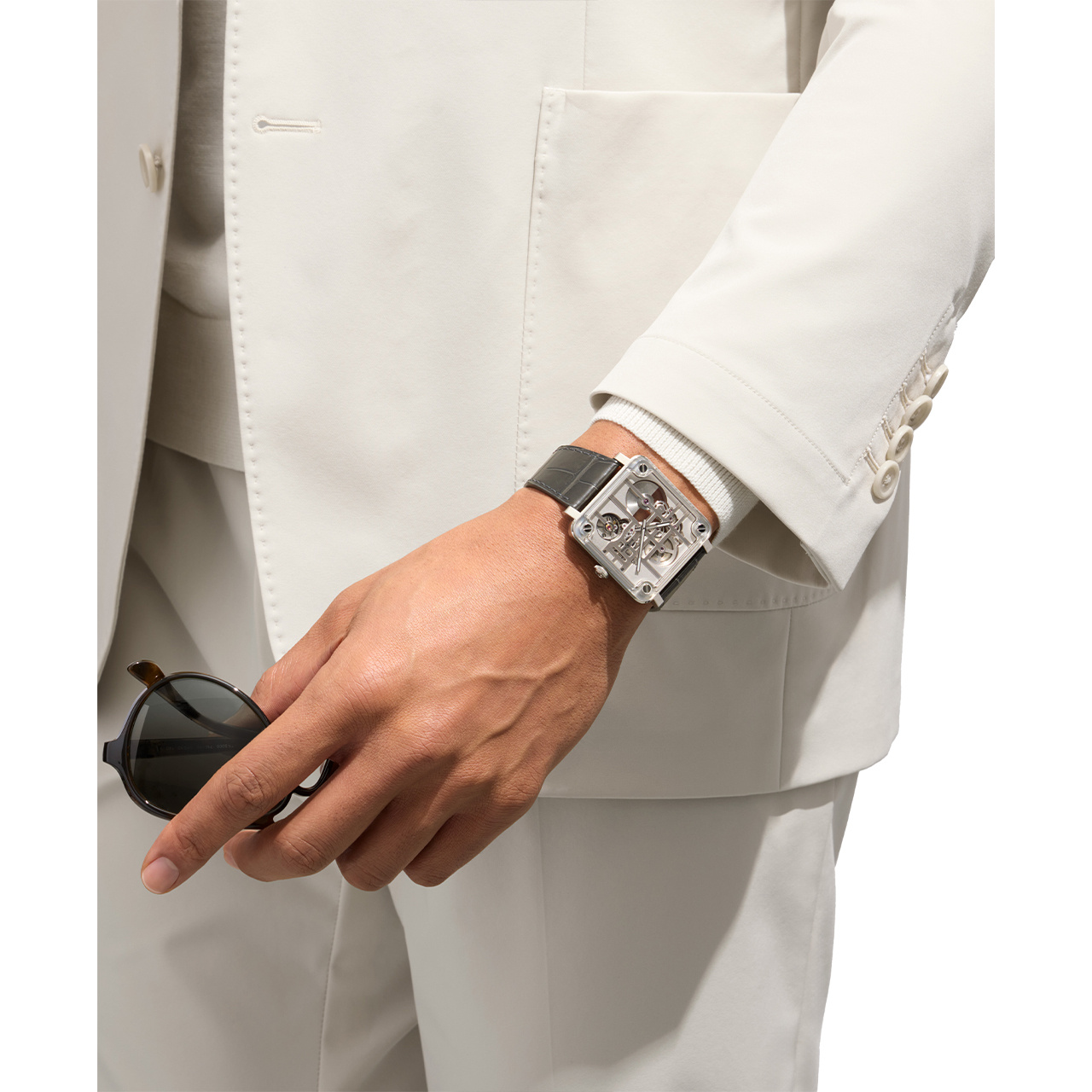 Bell & Ross BR-X3 マイクロローター BRX3M-MR-ST/SCA