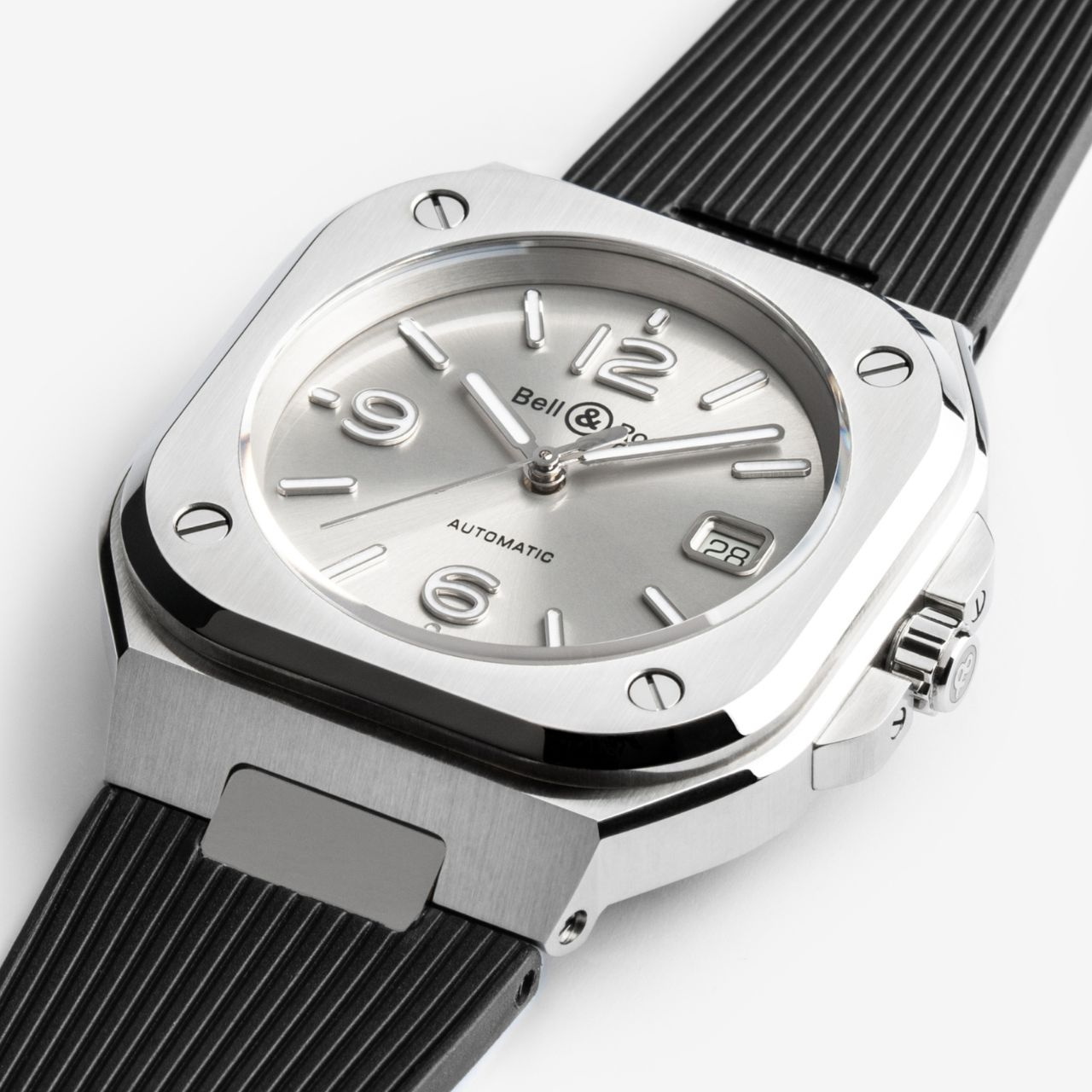 Bell & Ross BR 05 グレースティール BR05A-GR-ST/SRB