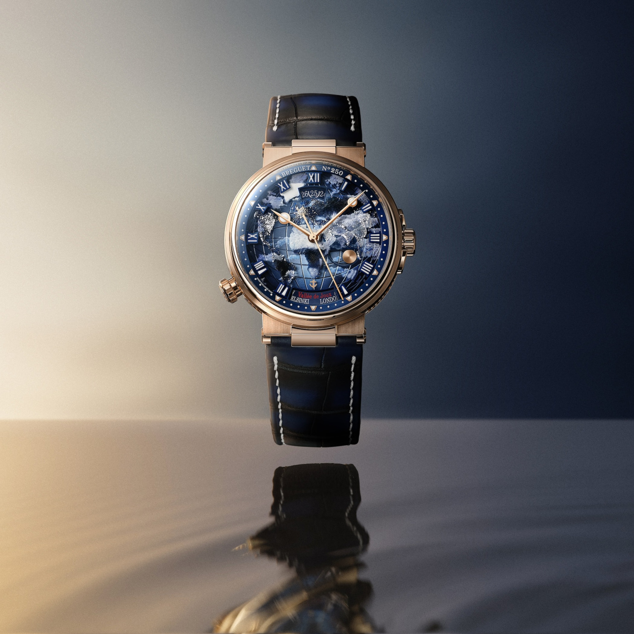 Breguet マリーン オーラ・ムンディ 5555 5555BH/YS/9WV