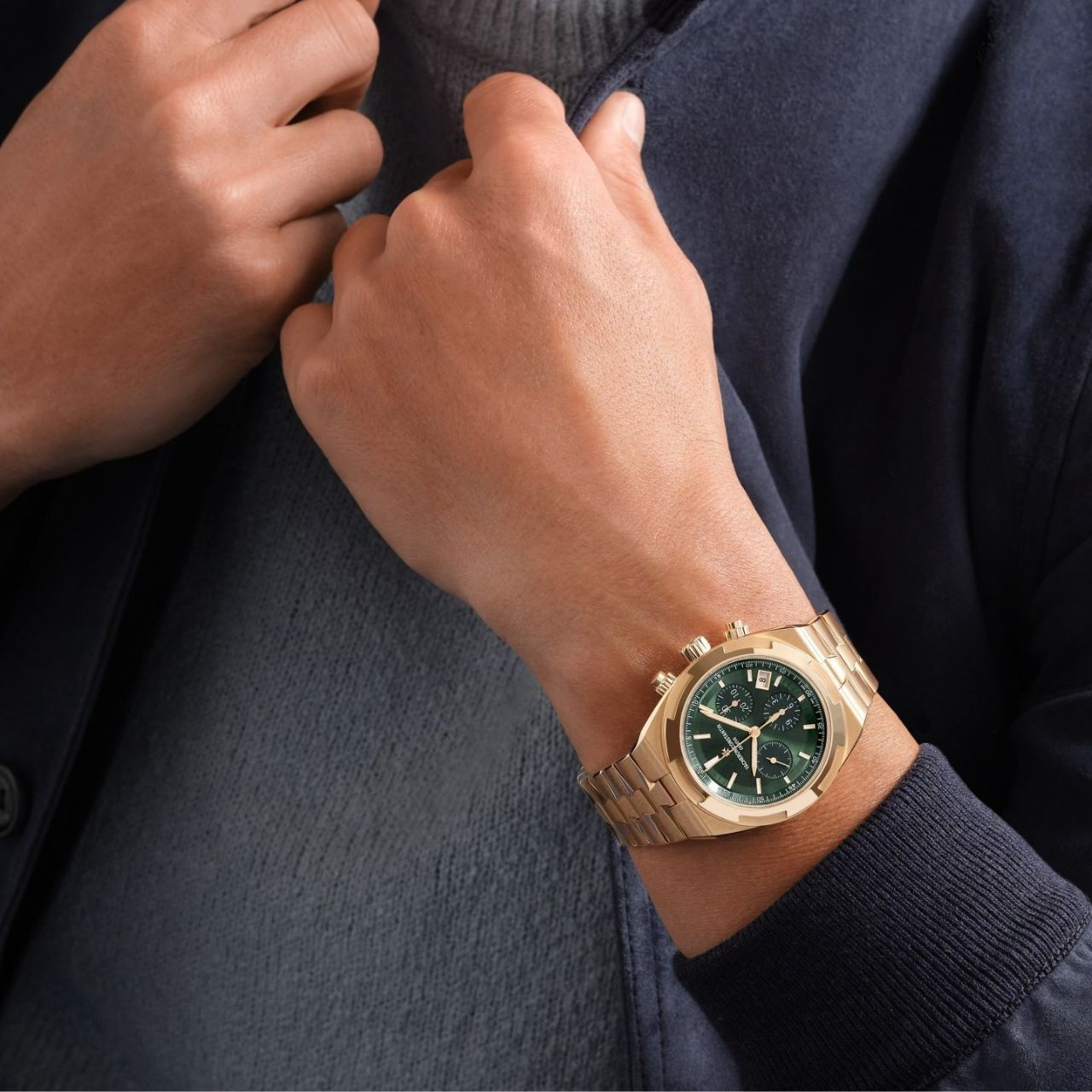 VACHERON CONSTANTIN オーヴァーシーズ・クロノグラフ 5520V/210R-B966