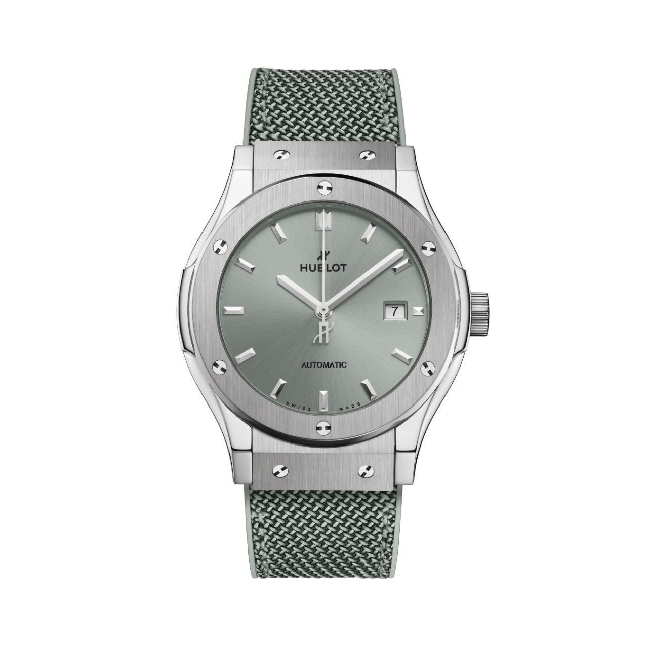 HUBLOT クラシック・フュージョン チタニウム セージグリーン 542.NX.891G.NR