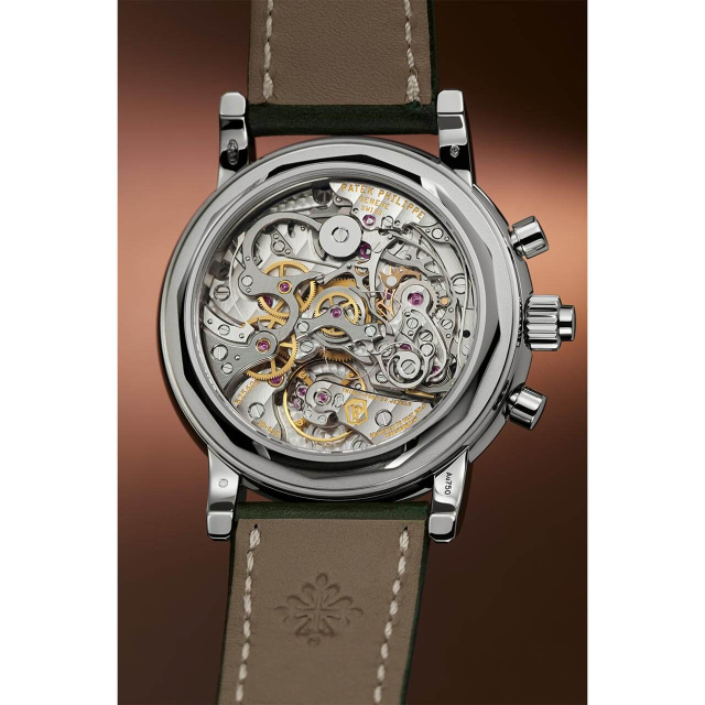 PATEK PHILIPPE スプリット秒針クロノグラフ, 永久カレンダー 5204G-001