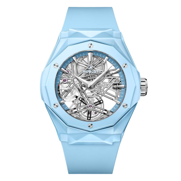 クラシック・フュージョン トゥールビヨン オーリンスキー スカイブルー BY HUBLOT クラシック・フュージョン トゥールビヨン オーリンスキー スカイブルー ウブロ