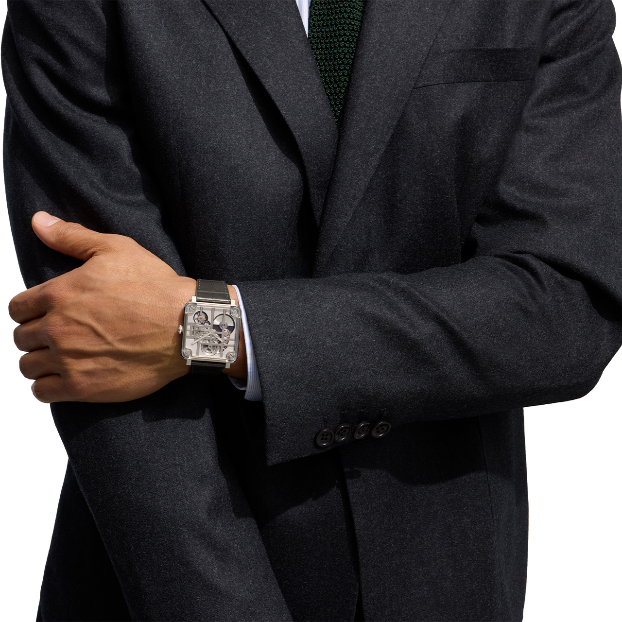 Bell & Ross BR-X3 マイクロローター BRX3M-MR-ST/SCA