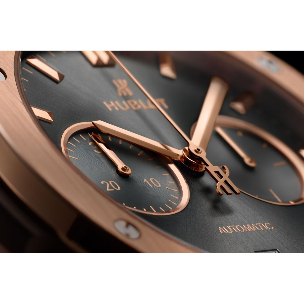 HUBLOT クラシック・フュージョン クロノグラフ キングゴールド レーシンググレー 42mm 541.OX.7080.RX