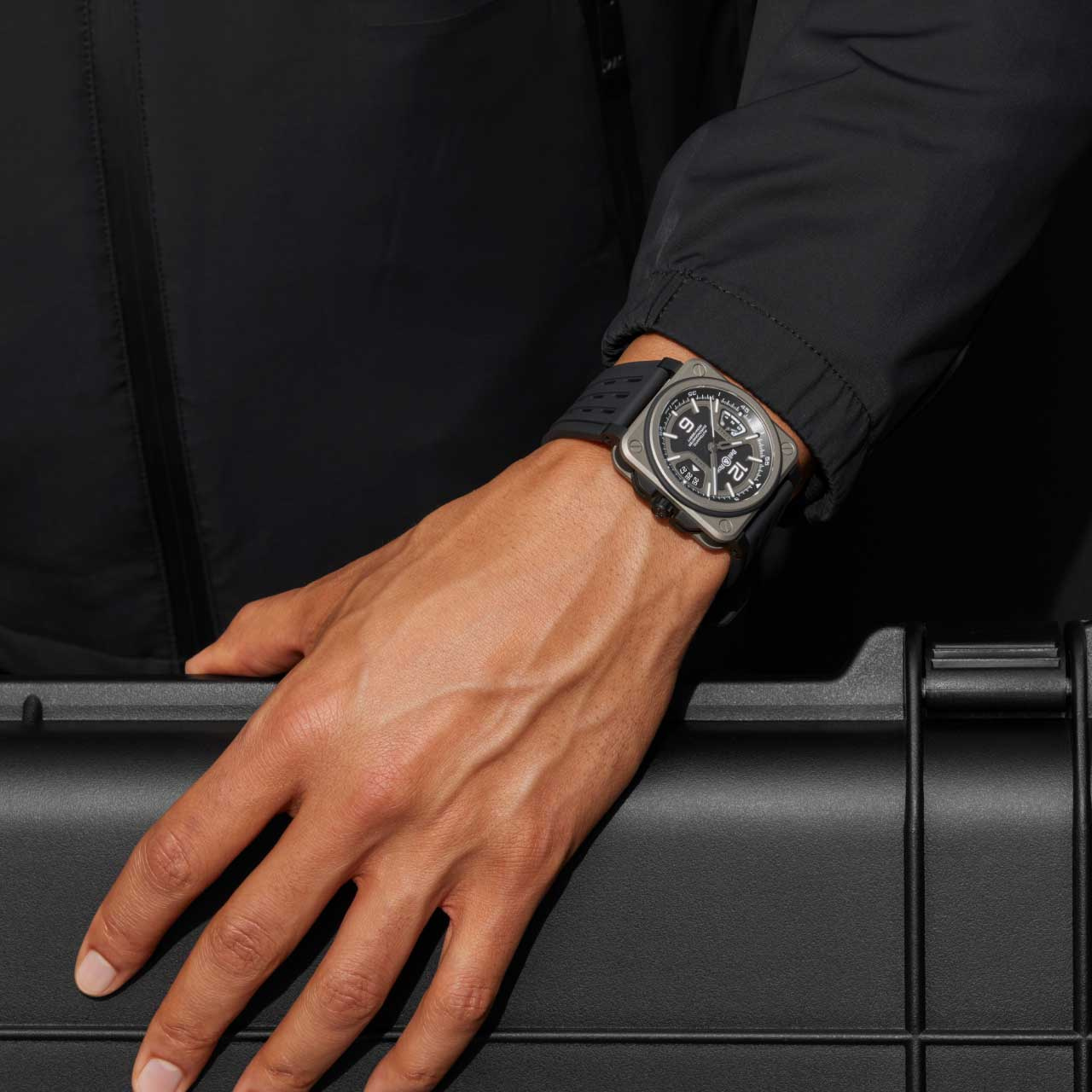 Bell & Ross BR-X3 ブラック チタニウム BRX3R-BL-TI/SRB