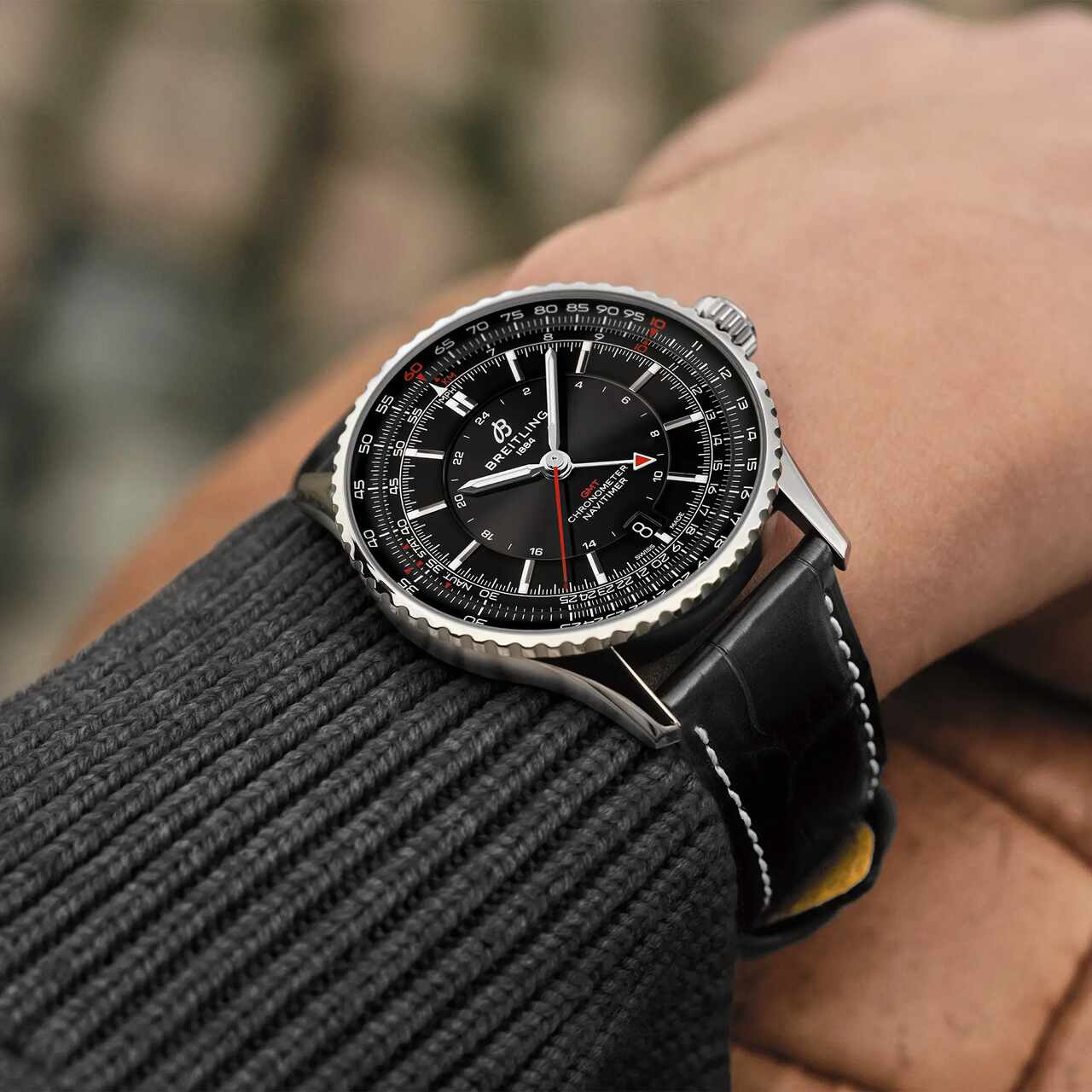 BREITLING ナビタイマー オートマチック GMT 41 A32310251B1P1