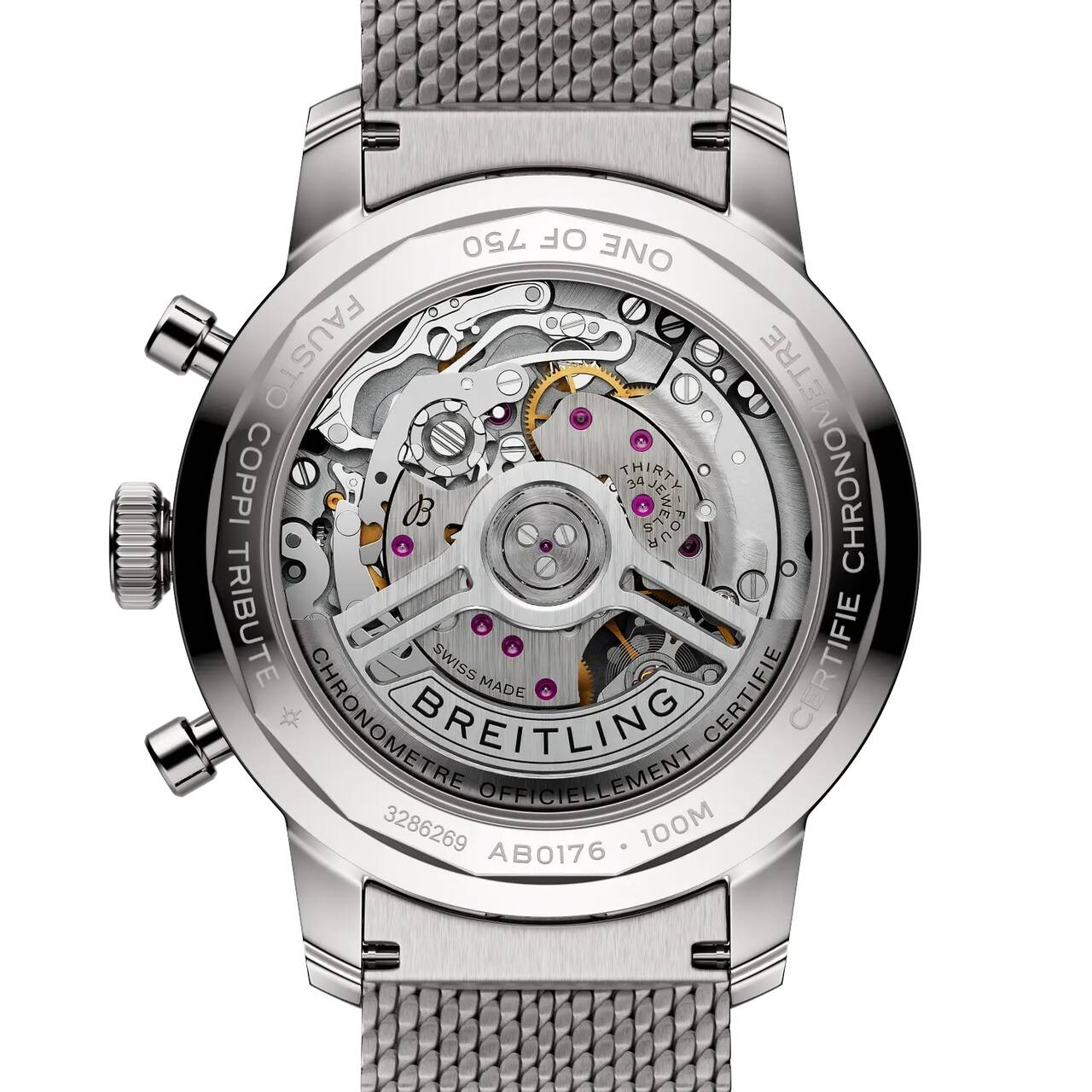 BREITLING トップタイム B01 ファウスト・コッピ AB01768A1A1A1