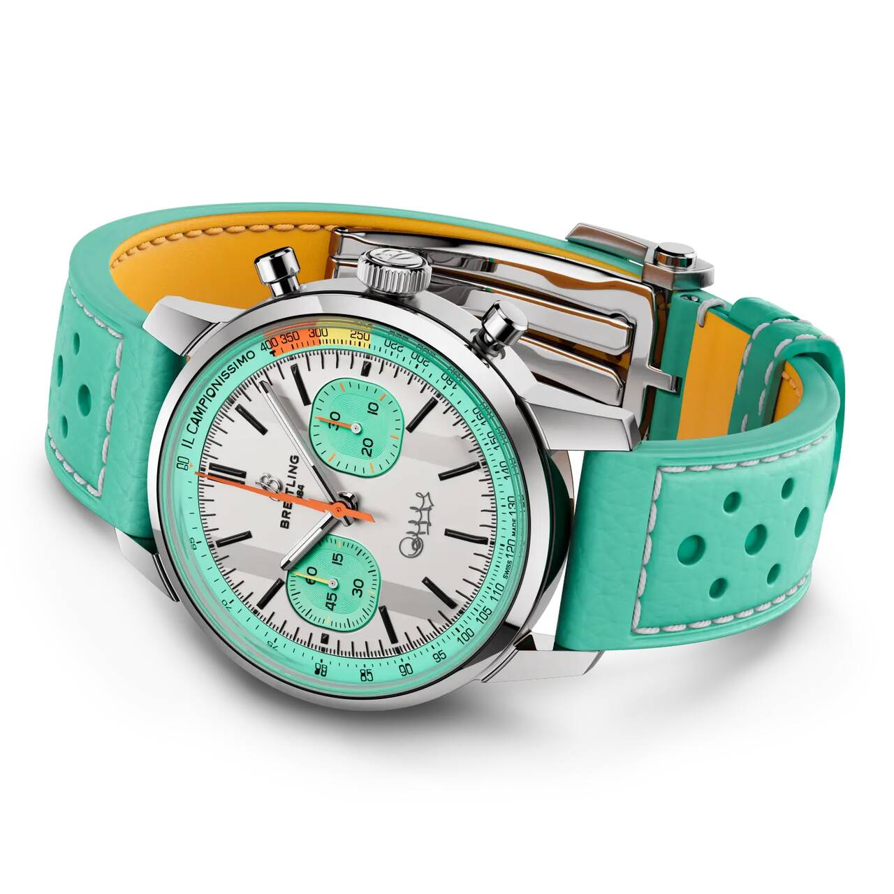 BREITLING トップタイム B01 ファウスト・コッピ AB01768A1A1X1