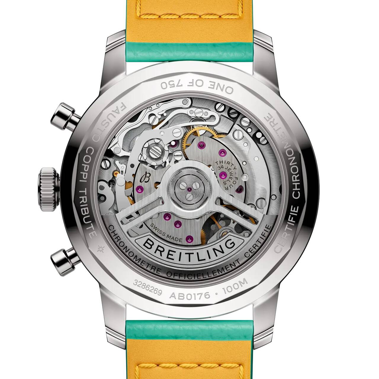 BREITLING トップタイム B01 ファウスト・コッピ AB01768A1A1X1