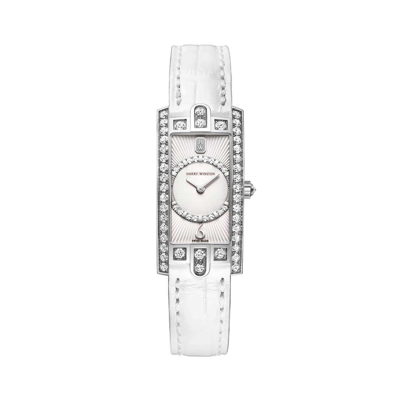 HARRY WINSTON ザ・アヴェニューC ミニ アールデコ AVCQHM16WW045