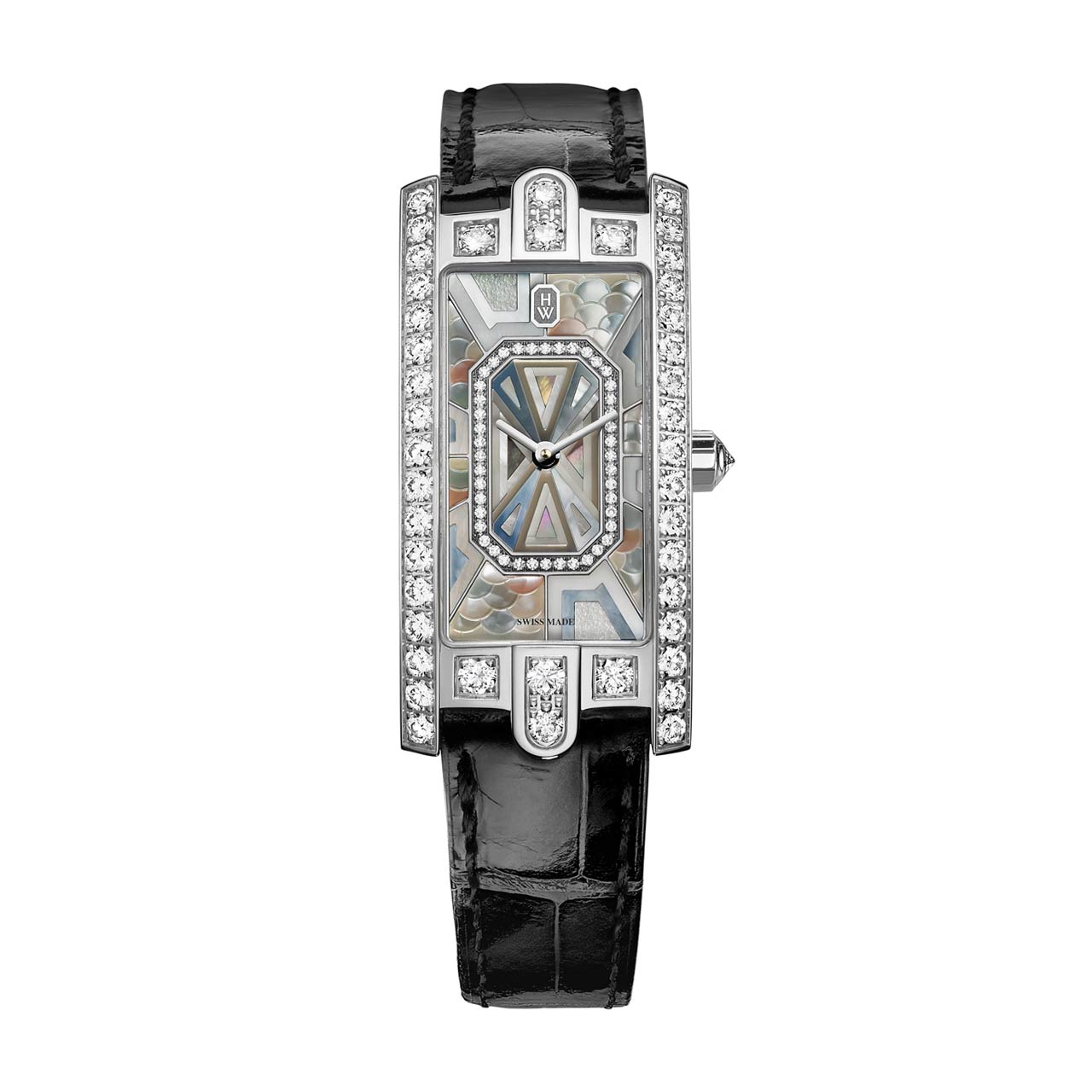 HARRY WINSTON ザ・アヴェニューC プレシャス マルケトリ AVCQHM19WW139