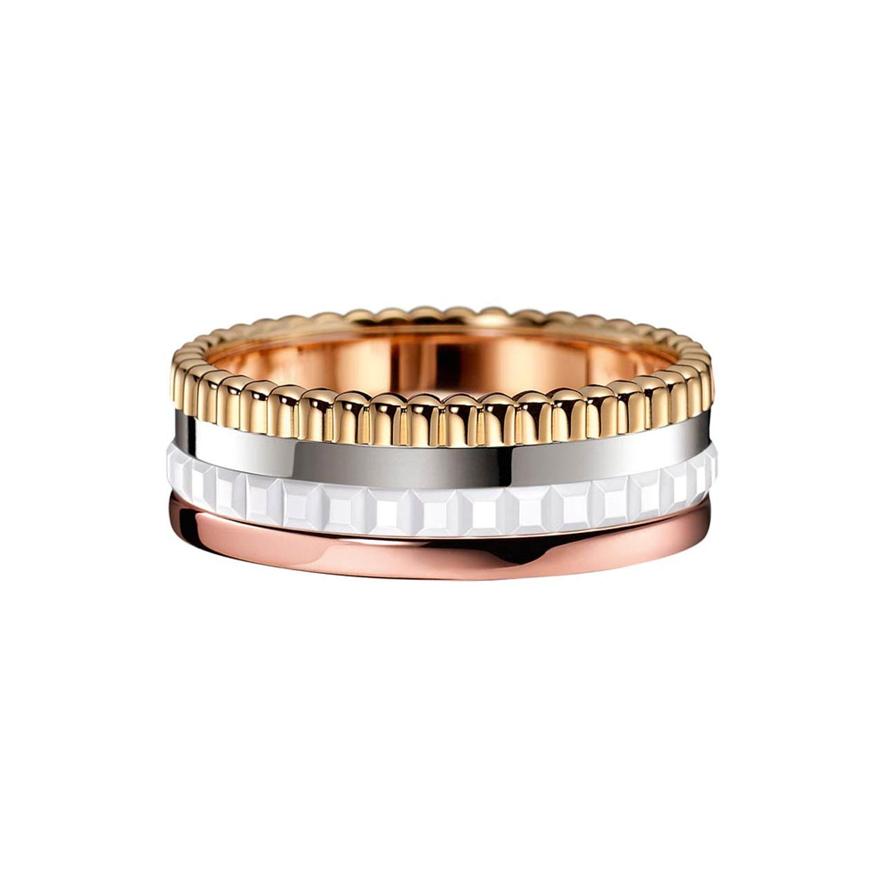 キャトル ホワイト リング JRG01596｜BOUCHERON - ブシュロン