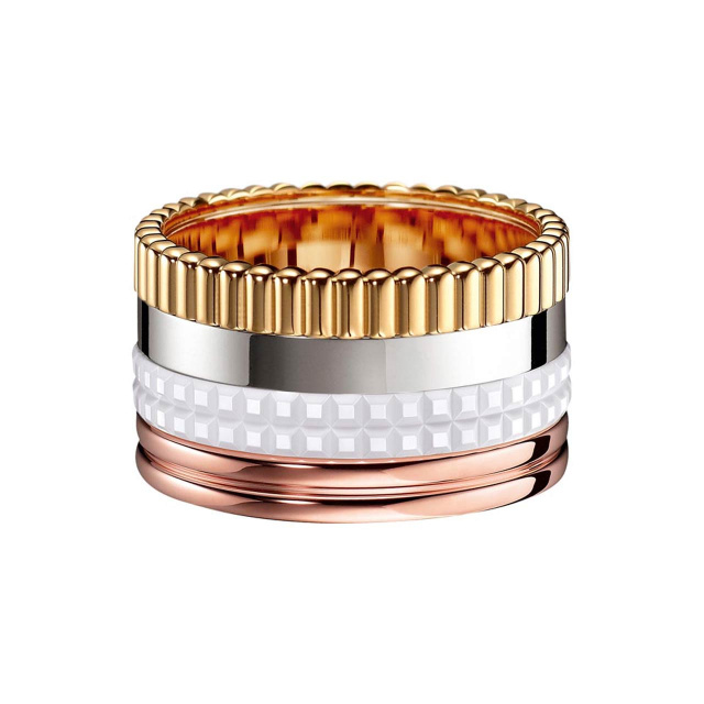 BOUCHERON キャトル ホワイト リング JRG01598