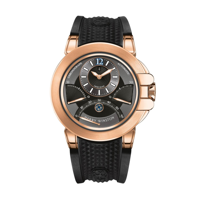 HARRY WINSTON オーシャン トリレトロ・クロノグラフ OCEACT44RR023