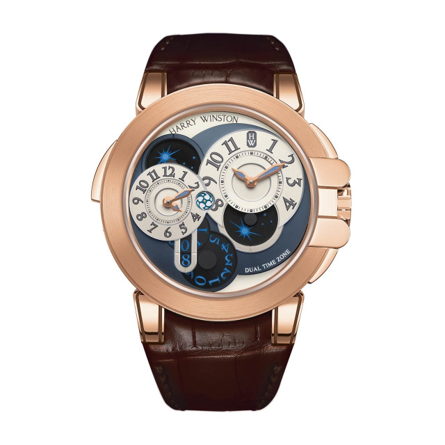 HARRY WINSTON オーシャン デュアルタイム OCEATZ44RR001