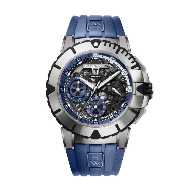 HARRY WINSTON オーシャン スポーツ クロノグラフ OCSACH44ZZ007