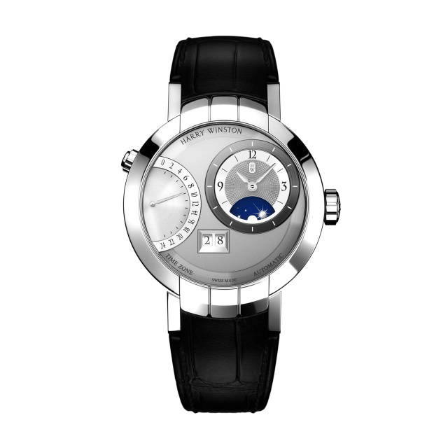 HARRY WINSTON プルミエール エキセンター タイムゾーン・オートマティック PRNATZ41WW002