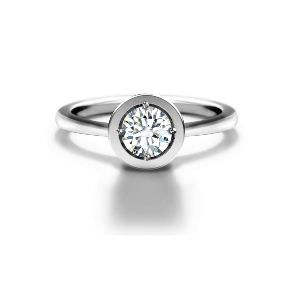 FOREVERMARK センター・オブ・マイ・ユニバース® プレーン リング 