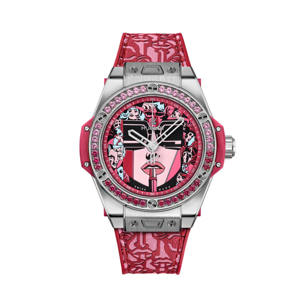 ビッグ・バン ワンクリックマーク・フェレーロスチール レッド ※完売 BY HUBLOT ビッグ・バン ワンクリックマーク・フェレーロスチール レッド ※完売 ウブロ