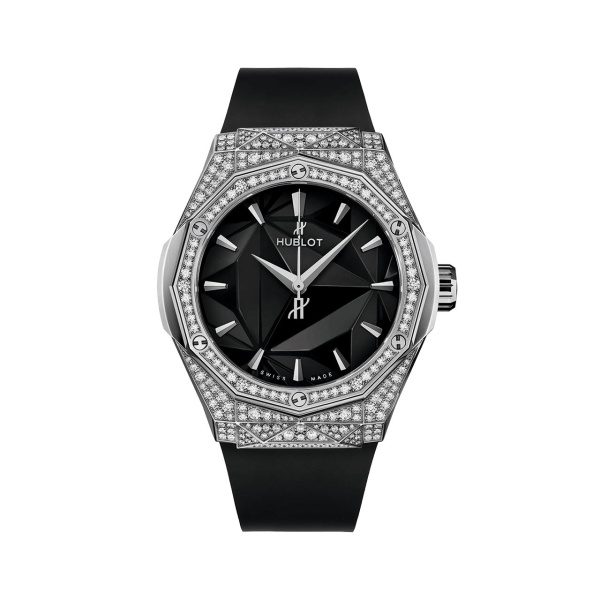 クラシック・フュージョン オーリンスキー チタニウム パヴェ BY HUBLOT クラシック・フュージョン オーリンスキー チタニウム パヴェ ウブロ