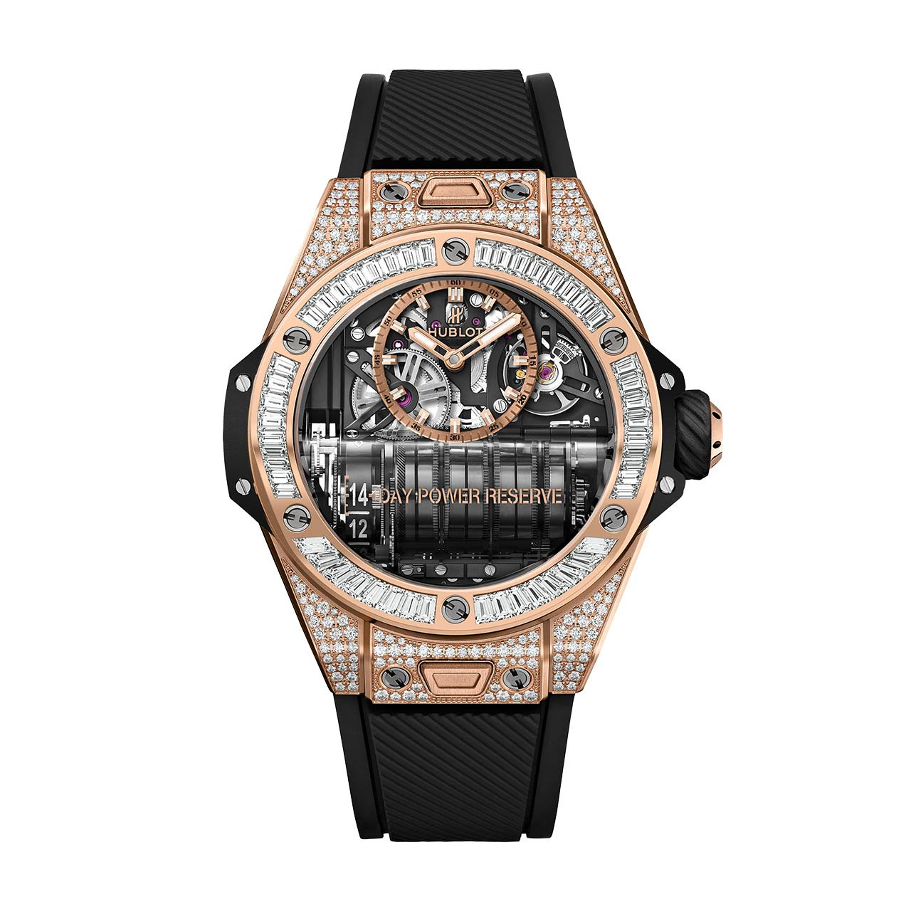 HUBLOT ビッグ・バン MP-11 14デイ パワーリザーブ キングゴールド ジュエリー 911.OX.0118.RX.0904
