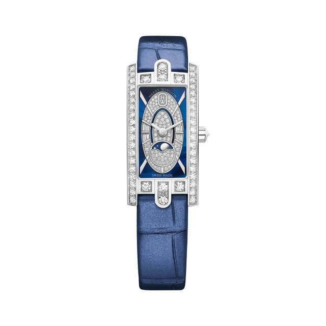 HARRY WINSTON アヴェニューC ミニ・ムーンフェイズ AVCQMP16WW004