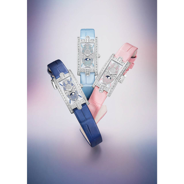 HARRY WINSTON アヴェニューC™ ミニ・ムーンフェイズ 20th アニバーサリー AVCQMP16WW005