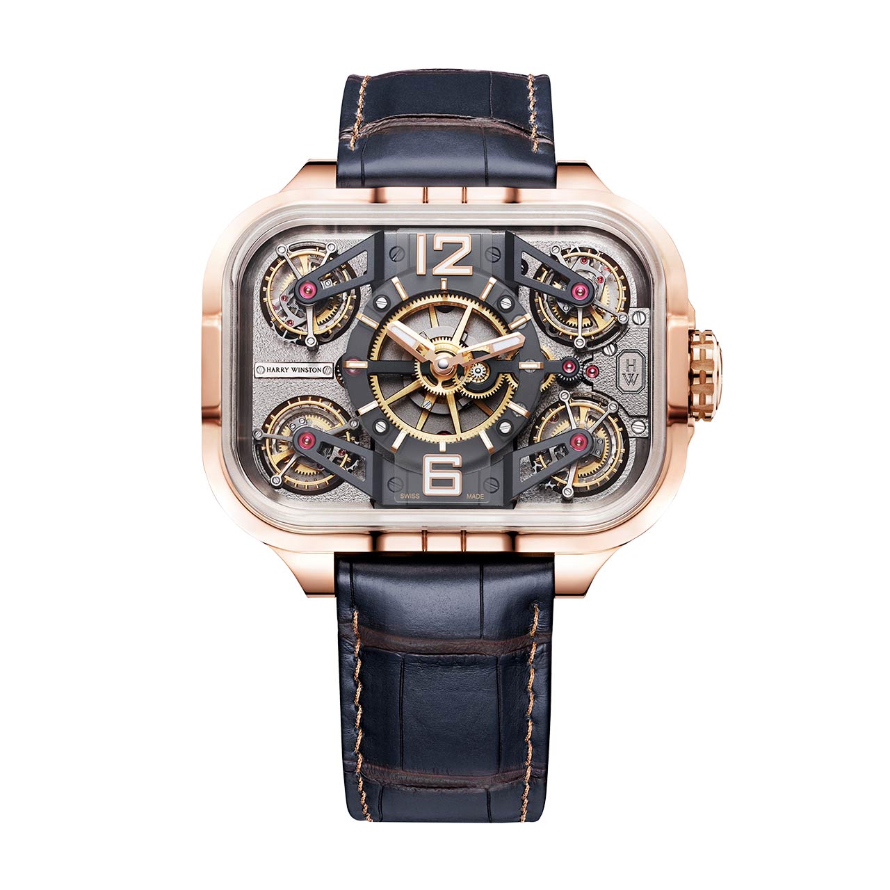 HARRY WINSTON イストワール・ドゥ・トゥールビヨン 10 HCOMQT53RR001