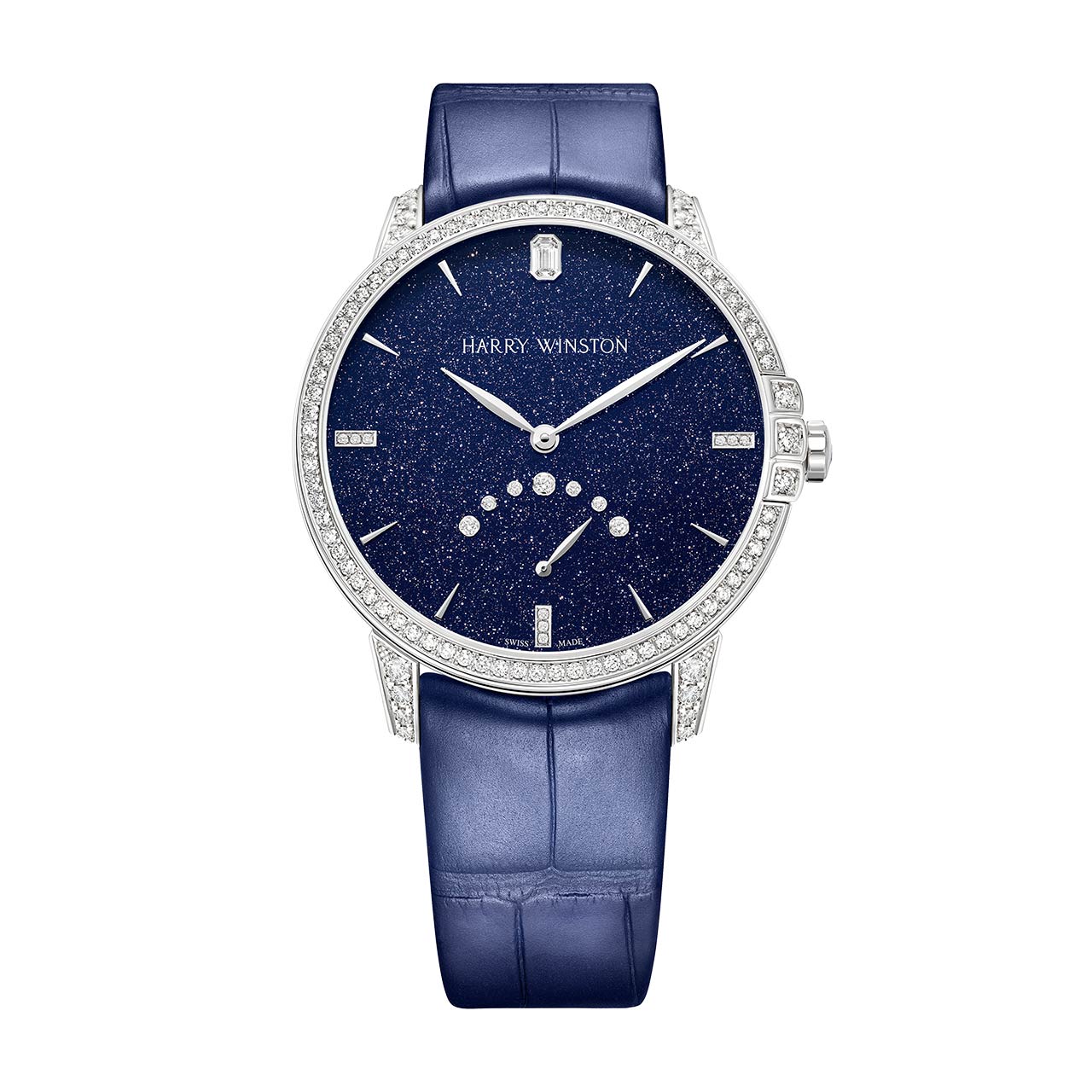 HARRY WINSTON ミッドナイト・レトログラードセコンド オートマティック 39mm MIDARS39WW001